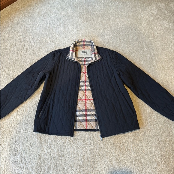 Burberry Other - Men’s Burberry Jacket - Black, Burberry Signature Check. XL. VG condition.